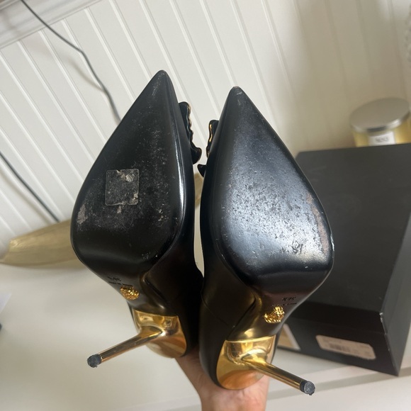 AUTHENTIC Versace Medusa head pumps 38.5 Womens - Picture 4 of 5